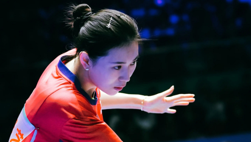 又美又能打！中国女乒23岁第一美女3胜1负单打不败：孙颖莎陪练逆袭