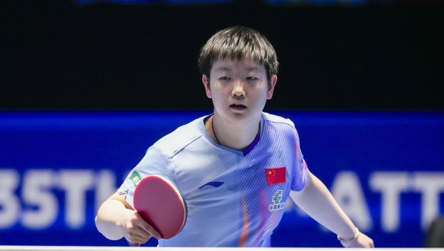 21个月后，孙颖莎获第7块全满贯拼图，追上王曼昱 | 全眼传真