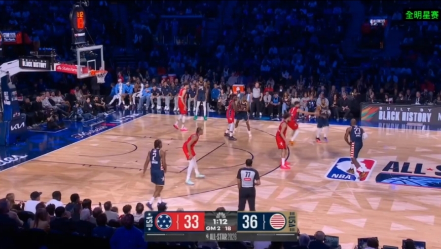 刺激！美国条纹队vs美国星队最后1分12秒：福克斯压哨3分绝杀比赛