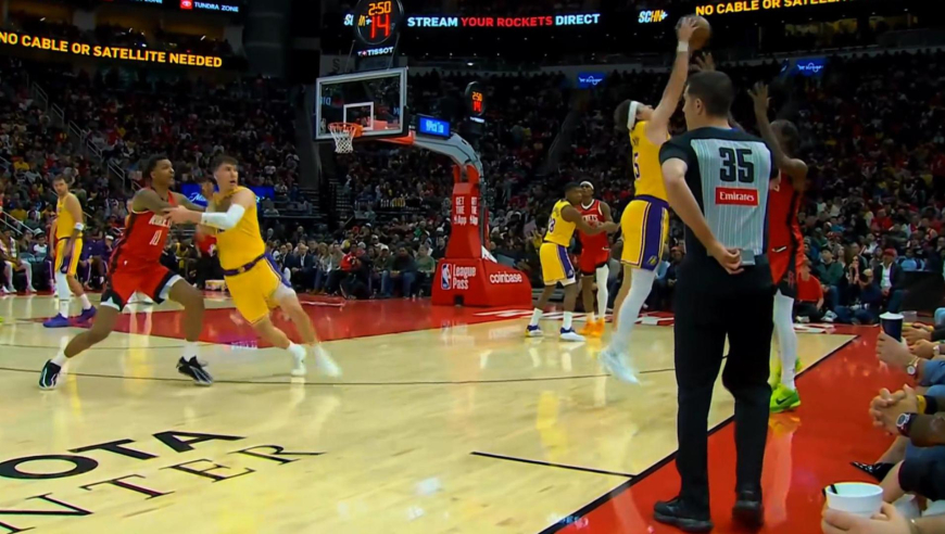 防守进化了！湖人vs火箭全场14次抢断全过程：逼抢火箭22次失误