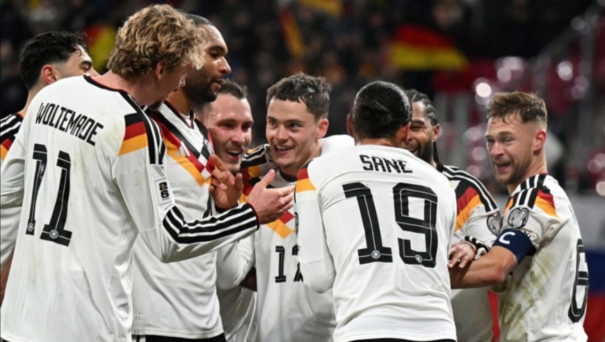 战车轰鸣！维尔茨回暖助攻双响 德国6球横扫 第21次晋级世界杯