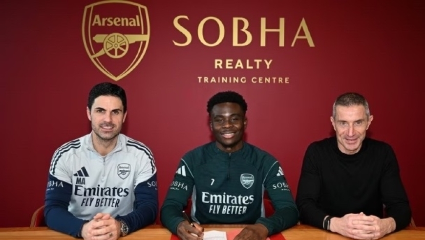 足坛一夜动态：阿森纳续约萨卡 巴黎支付姆巴佩400万 本菲卡指控皇马