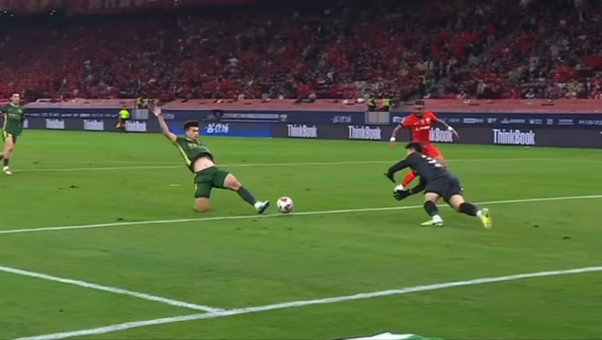 海港天湖开局！刘若钒右路横传门前，浙江年轻中卫刘浩帆不慎自摆乌龙