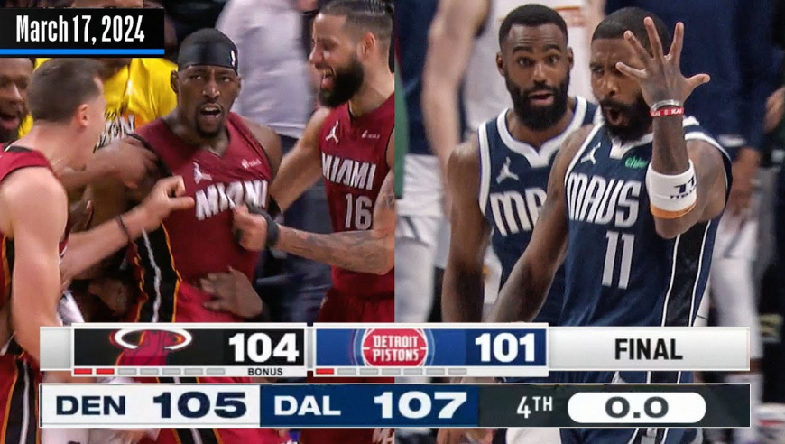 极致刺激的狂欢夜！NBA四大一晚双绝杀时刻