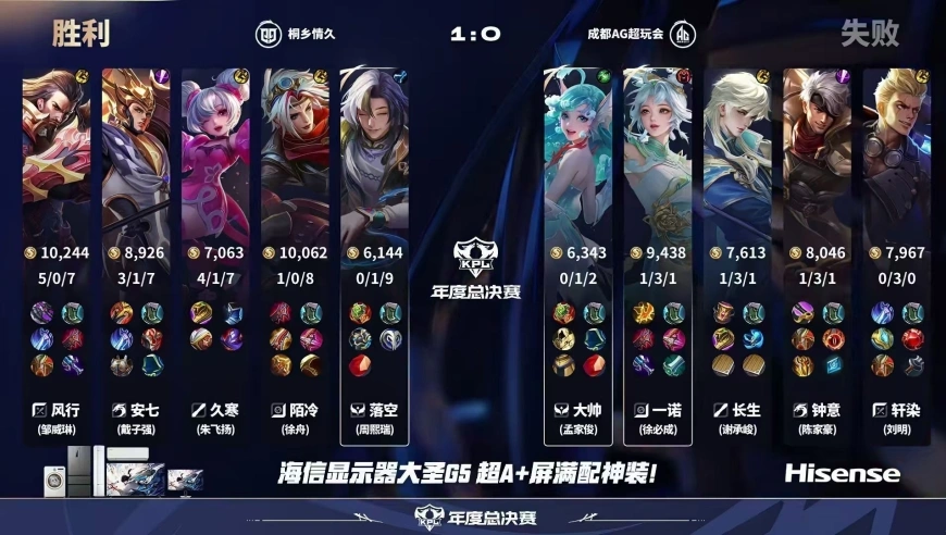 AG3-1情久，钟意直言压力大，轩染被导播搞了，奶茶训话选手