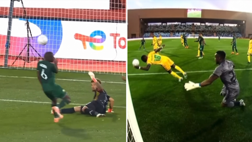 太有节目效果了！非洲杯两队互送大礼：离谱自摆乌龙+抽象手球送点