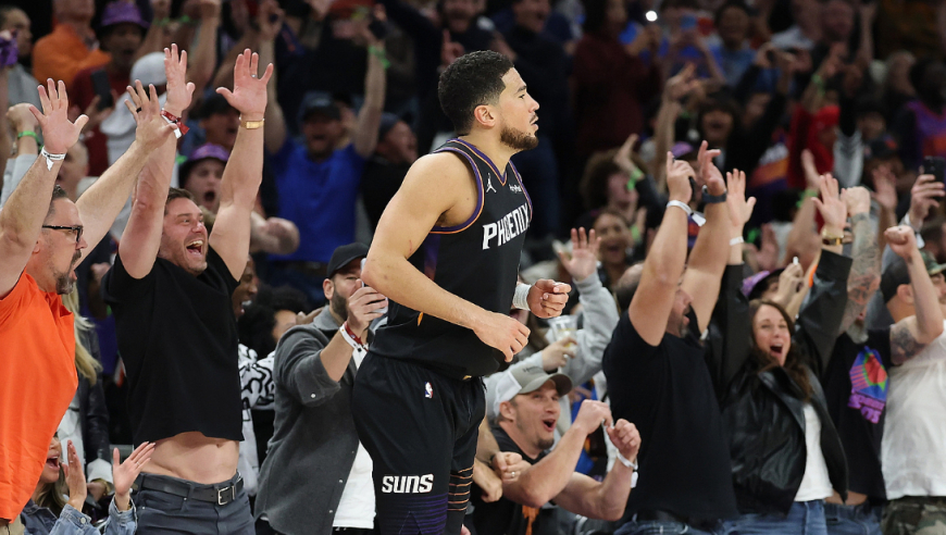 5日NBA官方十佳球：布克三分绝杀爆冷雷霆 锡安自抛自扣彰显力量