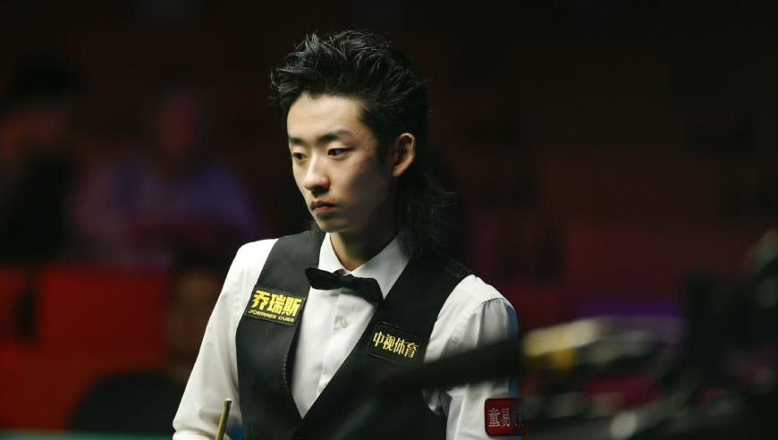 5-4！斯诺克国锦赛决赛：吴宜泽领先希金斯，上半场狂轰三杆破百