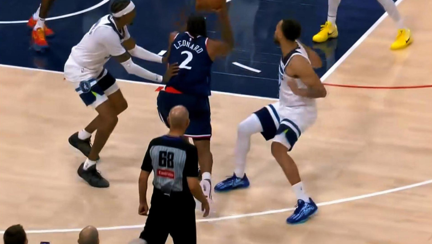 离谱到夸张！快船末节狂轰28-8极限攻击波打到森林狼到投降全过程