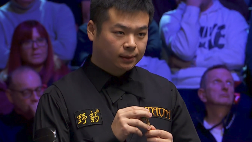 随着庞俊旭1-4输威尔逊，赵心童2-4，苏格兰赛16强对阵出炉中国6席