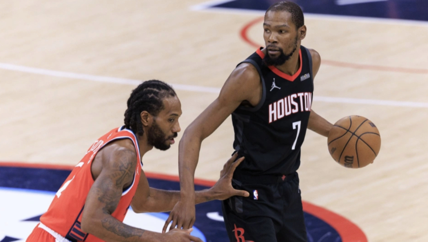 火箭0交易补强原因出炉 8换1杜兰特并非要夺冠不可丨篮不住嘴