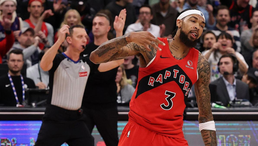 猛龙步行者决胜时刻：赫夫飞身隔扣 英格连拿6分+极限绝杀