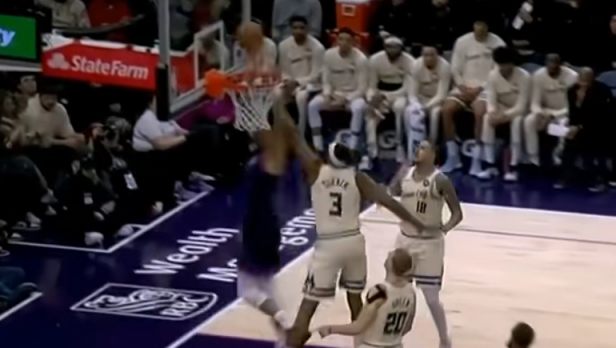 鹿三崩！森林狼第三节忽然发力6分钟打出一波20-0攻击波反超比分