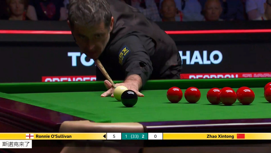 世锦赛师徒大战第4集！赵心童继续强攻打法，火箭全力以赴