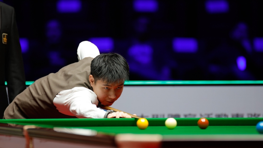 炸裂！赵心童8分钟狂飙单杆142分回放 刷新球员锦标赛单杆最高分