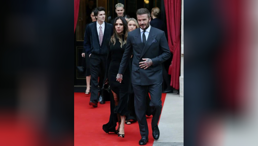 贝克汉姆夫妇给大儿子庆生，两人已被大布拉黑，无法艾特有点尴尬