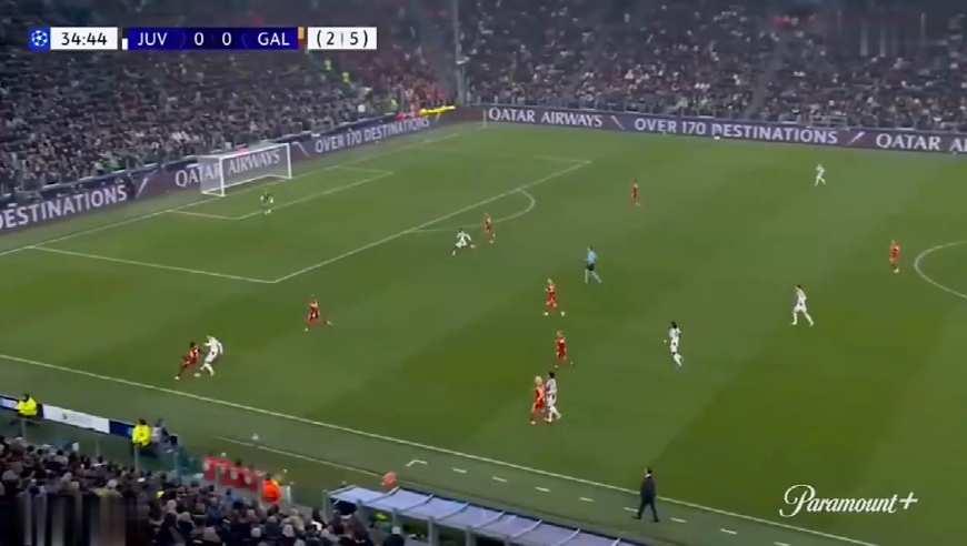 太惨！慢镜还原尤文加时第118分钟遭加拉塔萨雷绝杀出局，众将落泪