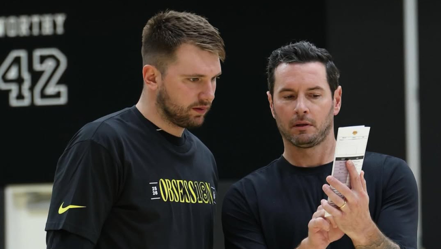 湖人半场三分大赛：东契奇击败雷迪克 大跳扭臀舞+狂喷垃圾话