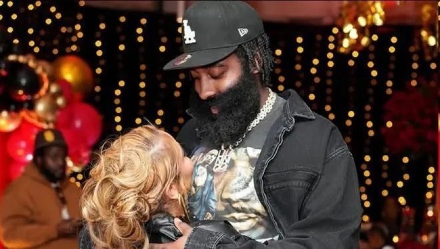 儿女双全！哈登女友公开自己怀的是女孩 她曾与另一球星育有一子