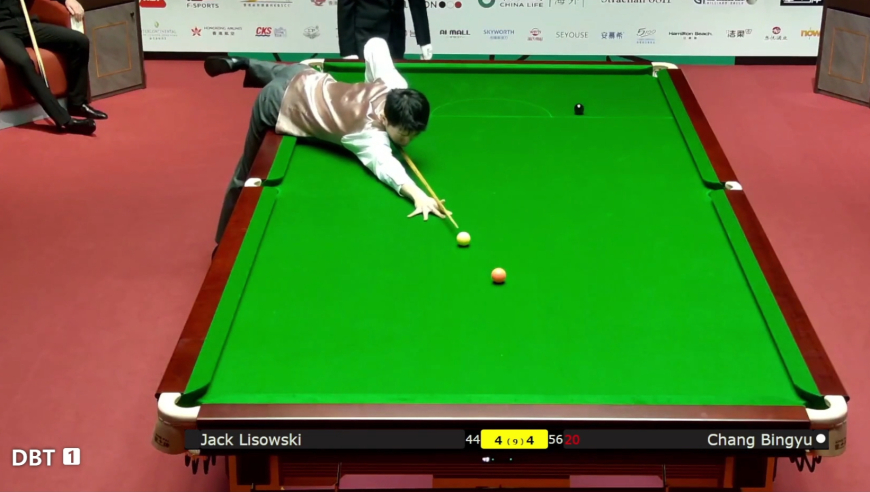 2026斯诺克世界大奖赛：常冰玉5-4绝杀利索夫斯基