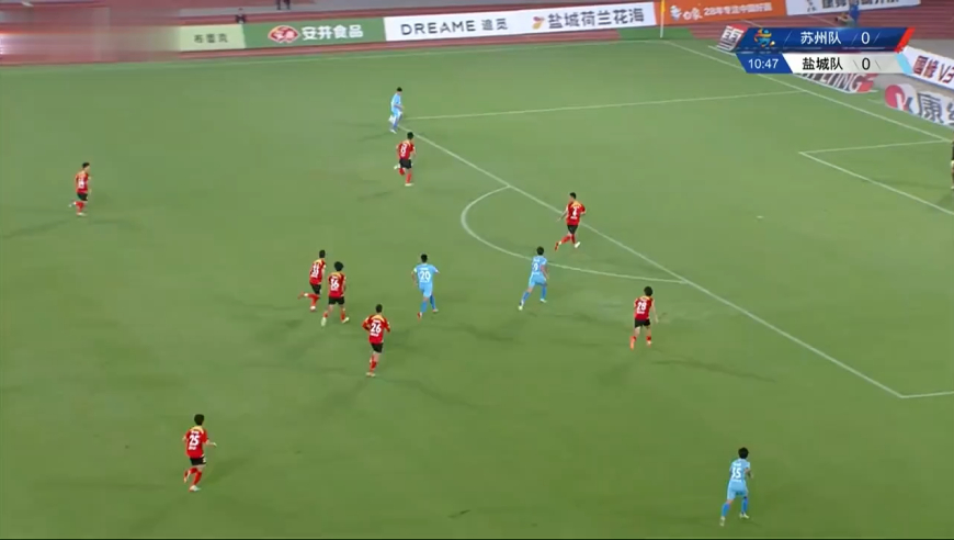 苏超最强名场面！盐城惊世中圈世界波杀死比赛，全场球迷疯狂庆祝