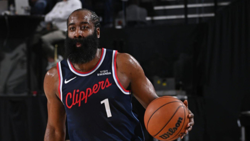 哈登vs勇士20分集锦：神级2+1又命中超远三分 但下半场一分未得