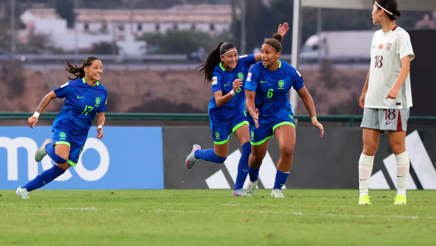 止步16强！U17女足世界杯中国0-3巴西：双方门将均贡献神扑