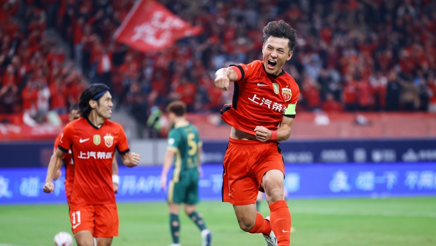 210秒看海港3-0完胜浙江：王燊超世界波，浙江进球被吹