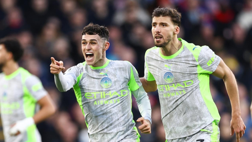 福登贴地斩！英超第16轮五佳球：B费圆月弯刀PK森林悍将世界波