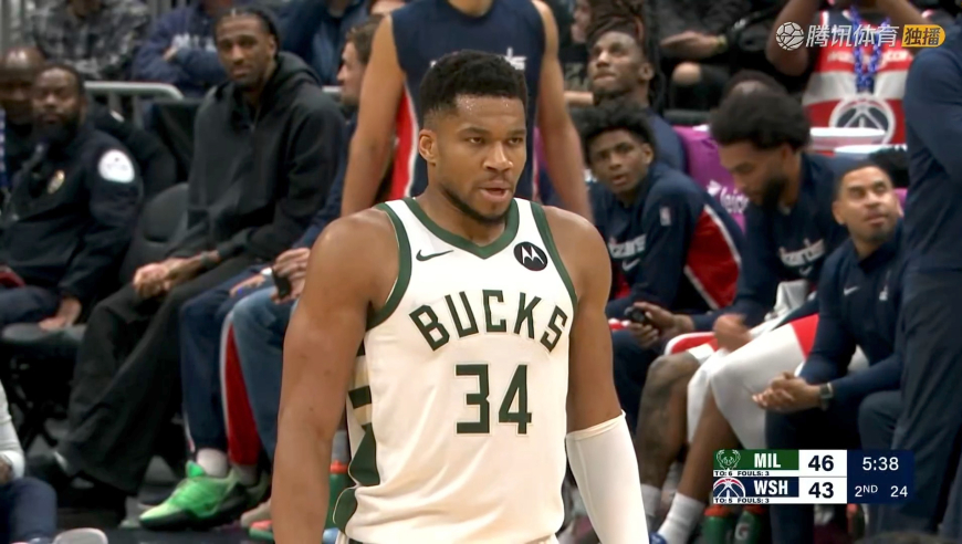 日常五大囧！字母哥罚球10秒违例尴尬超时