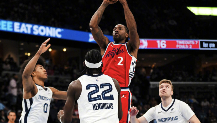 快船背靠背避免连败！小卡28+5拒绝灰熊横扫 献关键罚球率队19分逆转