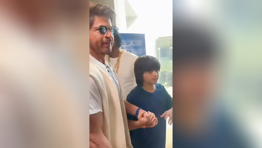 宝莱坞“国王”沙鲁克汗和梅西合影，难得一见的画面