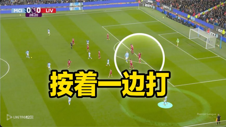 战术板｜曼城最近同样方式进了好几个，利物浦也中招