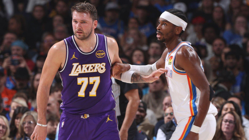 湖人狂输雷霆29分！SGA30分 东契奇里夫斯合计32投21铁9失误