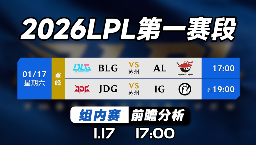 2026LPL第一赛段【BLG vs AL】前瞻预测