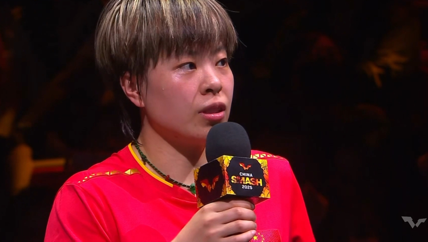 现场观众疯狂鼓励！王艺迪赛后采访：下轮对桥本帆乃香希望能战胜她