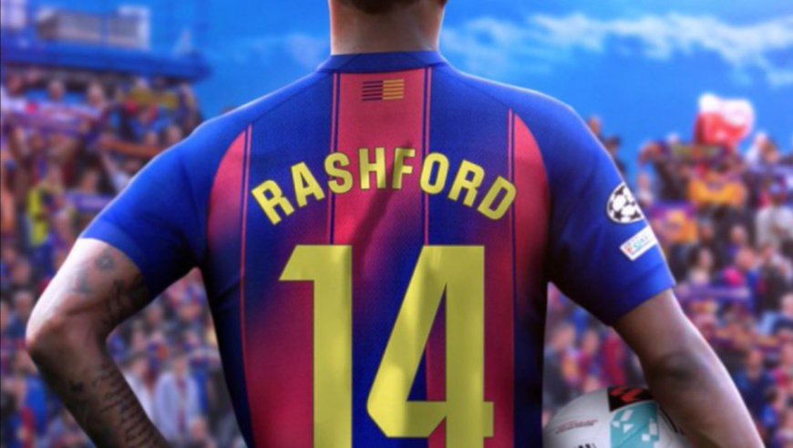 曼联警告巴萨拉什福德绝不降价，最差回归穿14号！为一人标价3000万