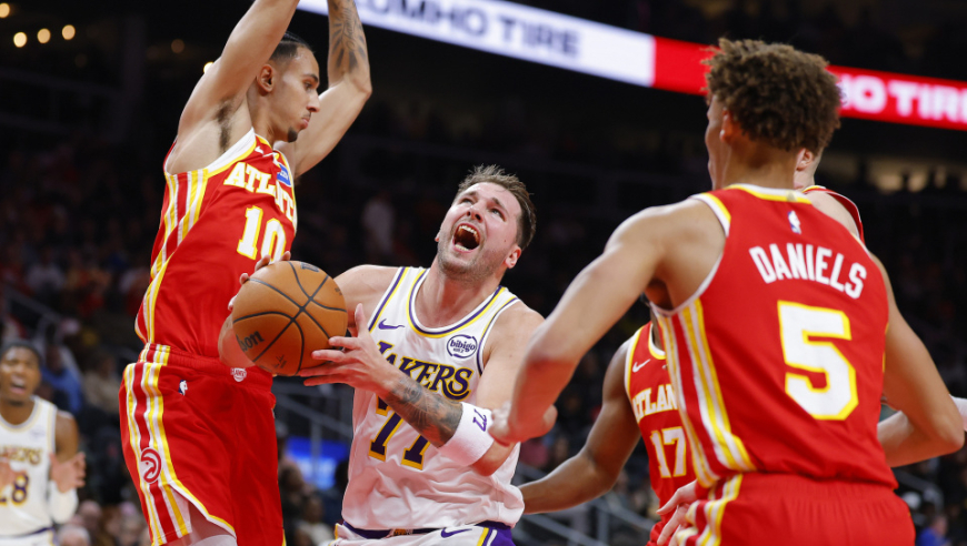 湖人客场之旅惨遭开门黑！五连胜被残阵老鹰终结 客场首败+三节投降