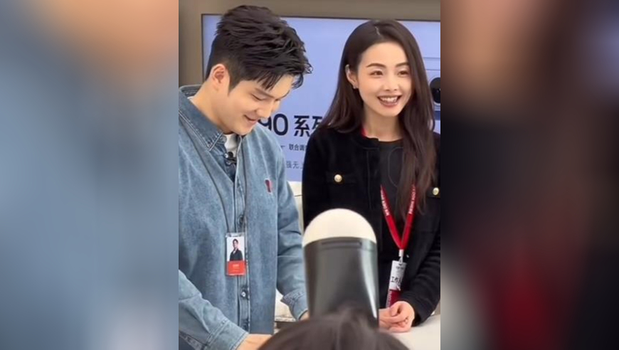 樊振东好清爽！美女经理笑开怀，网友起哄：好搭配，在一起