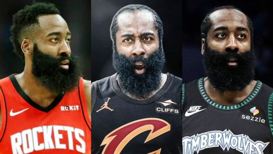 详解哈登三大潜在下家：加盟骑士更有望冲冠？回归火箭或恰逢其时