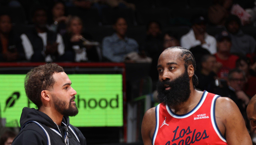 快船险胜奇才豪取6连胜！哈登狂砍36分7板9助 小卡缺席全队5人上双