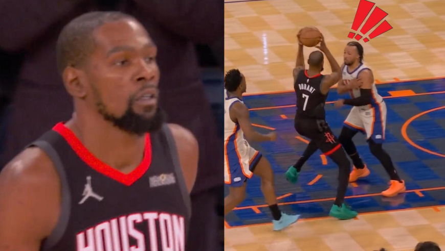 杜兰特又当英雄失败了！空位队友看不见，末节领先18分遭大逆转