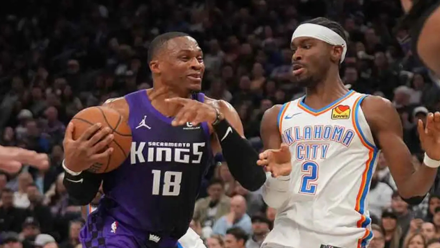 以彼之道还施彼身！威少连造亚历山大两次犯规 大喊他防不住我