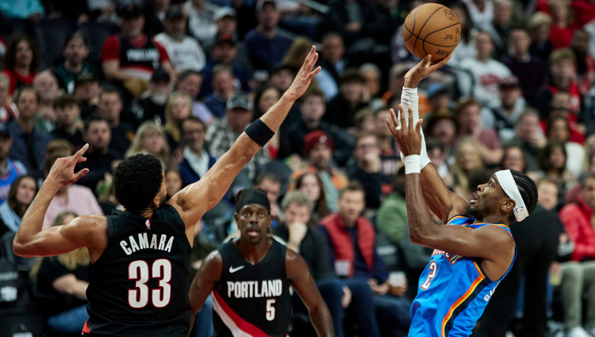 原声回顾开拓者雷霆最后时刻：裁判抢戏送关键罚球 雷霆错失绝杀