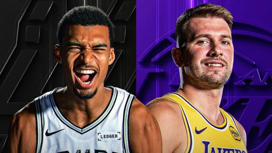 东契奇发飙！文班亚马打爆布朗尼！湖人升至西部第二