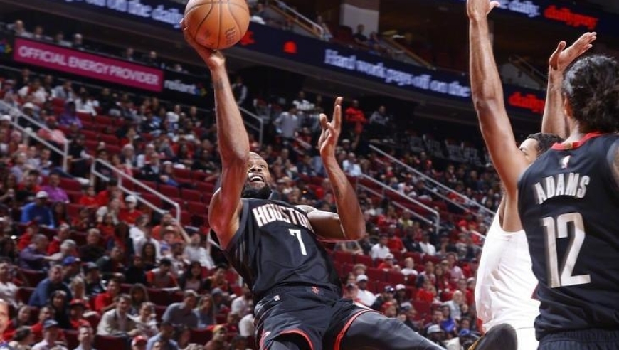 申京25+10+9+3+3完爆克林根，杜兰特无解轰30分，火箭大胜开拓者