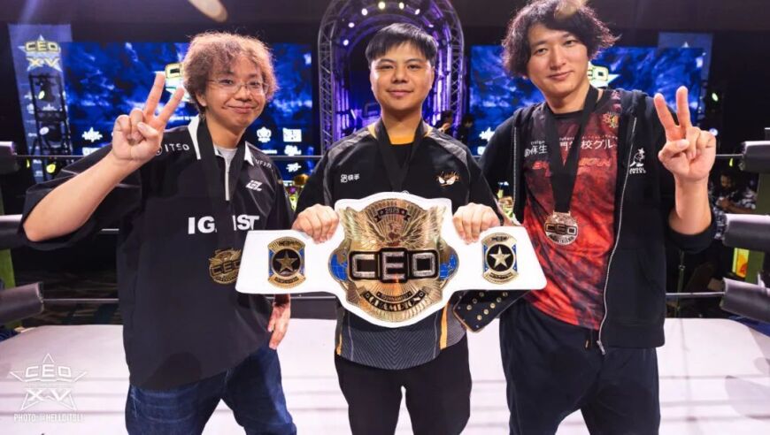 【又是小孩！】曾卓君美国CEO格斗游戏大赛夺冠