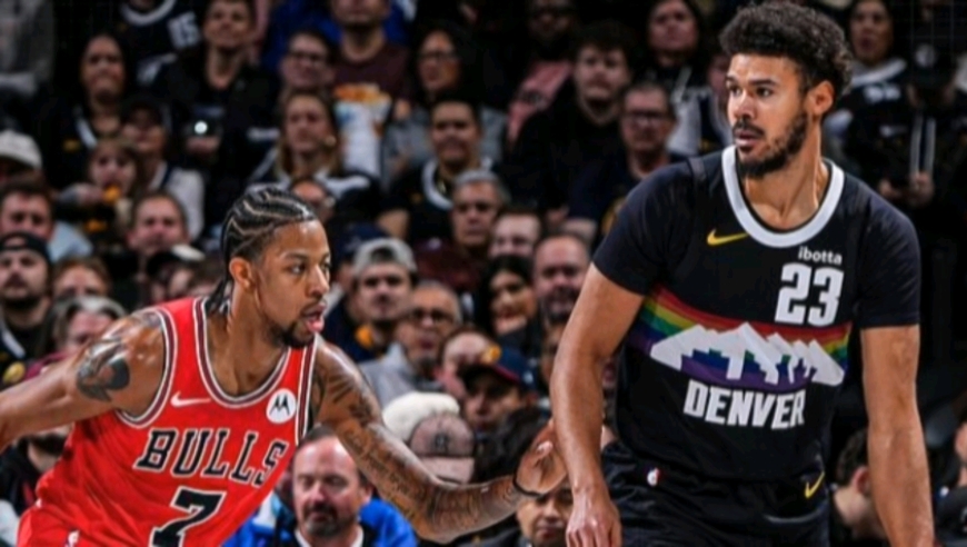 紧张到窒息！慢镜还原掘金公牛决胜时刻，约基奇失手超远绝平三分