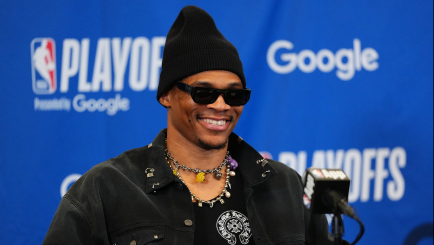 场均15+6+6！恭喜威少！续约基本稳了，名记：队友和教练很尊重他