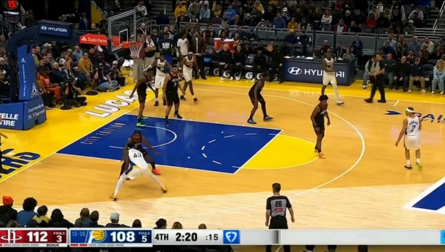 刺激！火箭vs步行者最后2分20秒：申京关键前场板杀死比赛